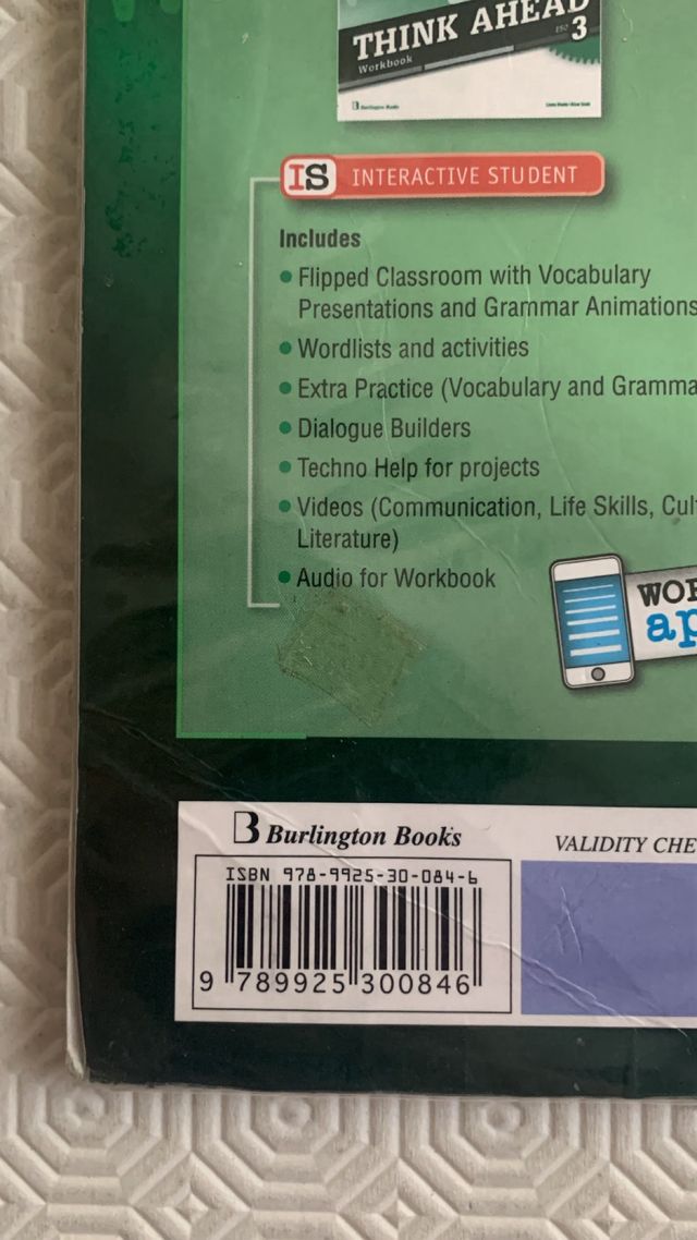 Think Ahead Student’s Book 3ESO