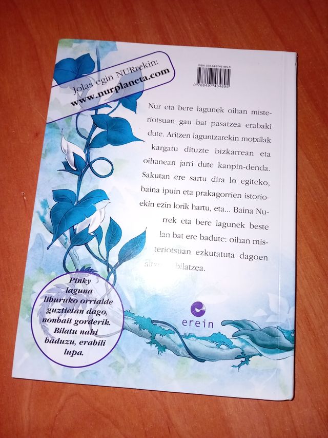 NUR  ETA OIHAN MISTERIOTSUA