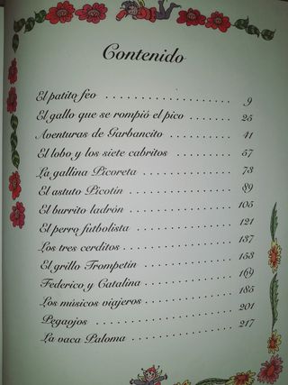 Los Cuentos de mí abuelita.