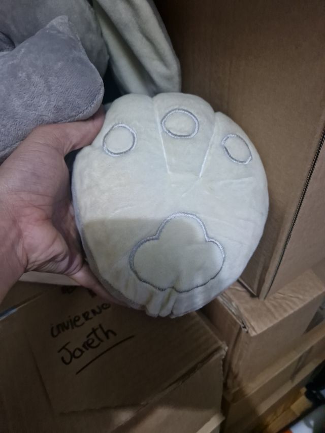 Peluche elefante gris