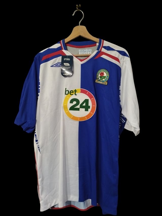 Maglia calcio Blackburn Rovers 2007/08 Umbro