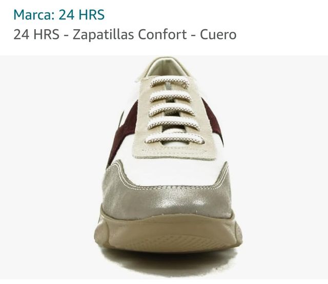 Zapatillas 24 hs cuero legitimo