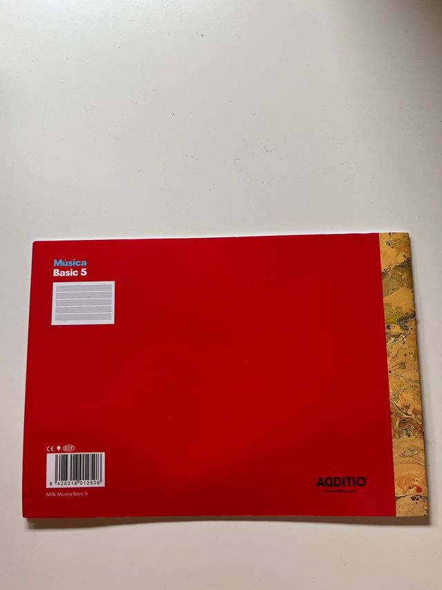 Cuaderno de Pentagramas