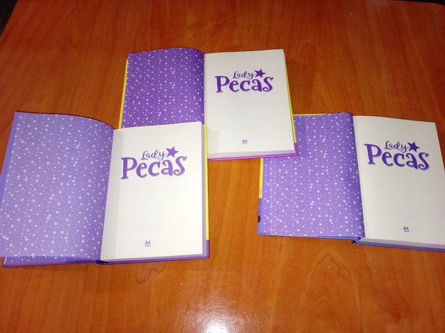 3 libros de lady pecas.