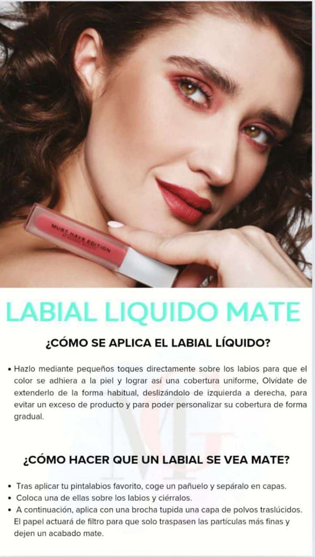Líquido labio mate Escoge tu color