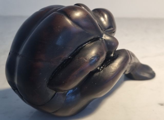 Statuina uomo riflessione