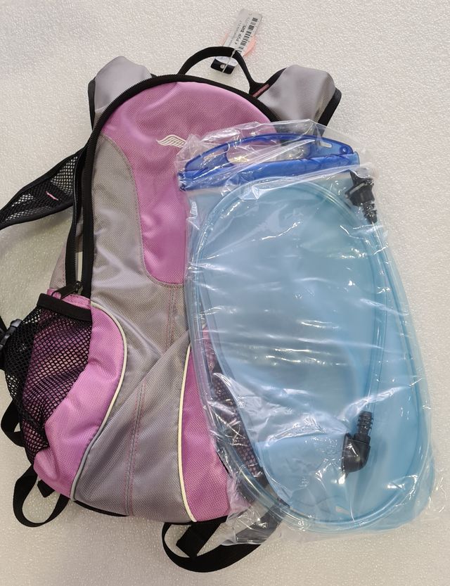zaino per idratazione con borsa da 2 litri
