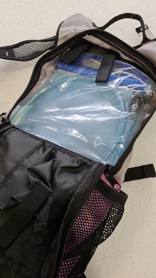 zaino per idratazione con borsa da 2 litri