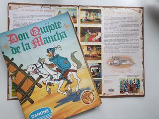 Cromos Sueltos Album Don Quijote DANONE