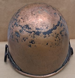 Antigua olla de cobre siglo XIX