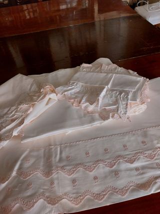 Coordinato matrimoniale in puro cotone 