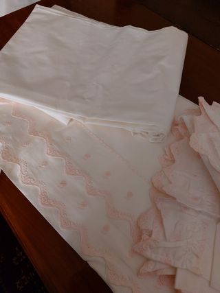 Coordinato matrimoniale in puro cotone 