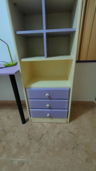 Estanterías habitación