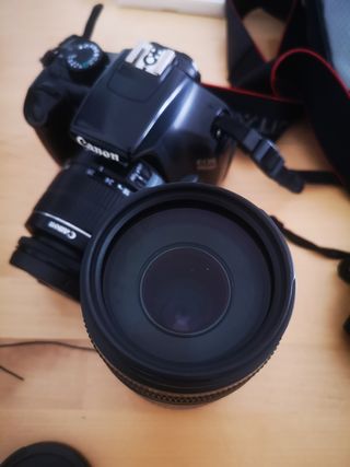 Kit Cámara Canon + Objetivos NO SE VENDE SEPARADO