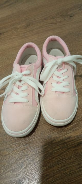 Zapatillas bambas niña rosas