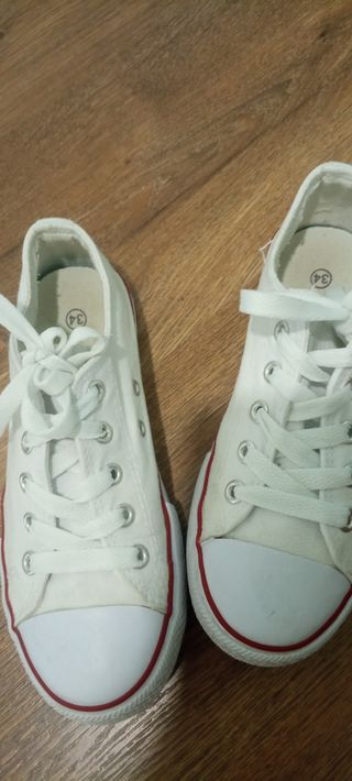 Zapatillas bambas niña rosas