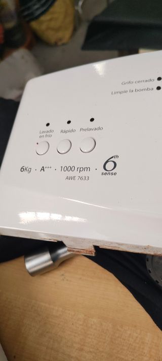 Resistencia lavadora Whirlpool