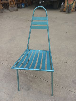 Mesa y sillas "vintage y marmol"