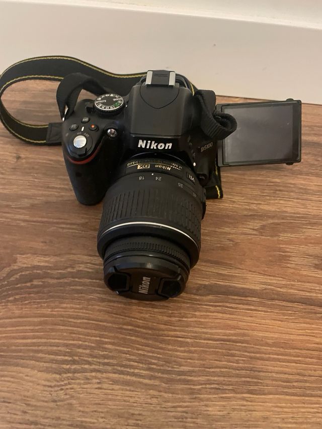 Camara nikon D 5100 + objetico 55-200
