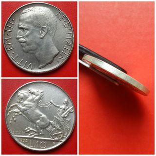 10 Lire 1932 - Vitt Em III - Riproduzione