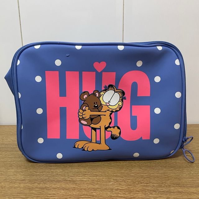 Neceser lila/azul de Garfield