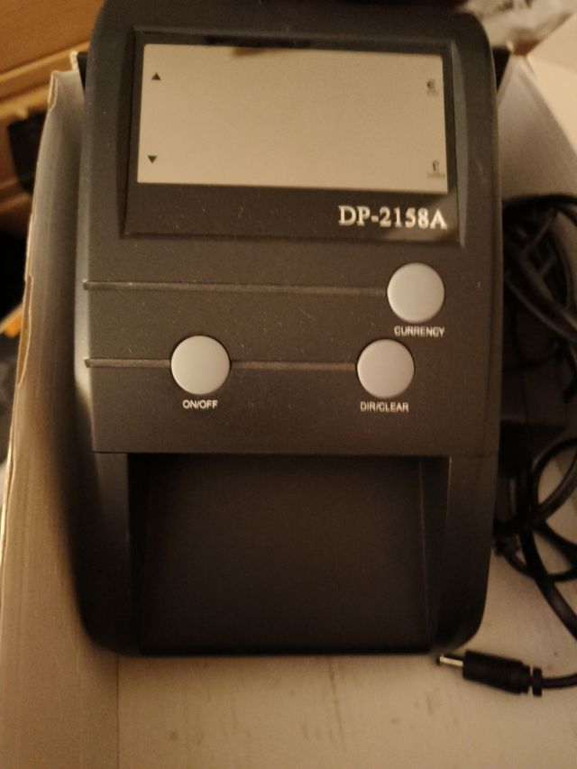 Lectora billetes falsos