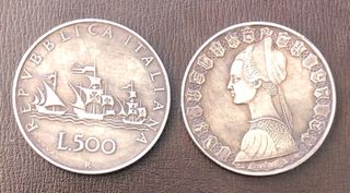 500 Lire Caravelle Bandiere Controvento - Copia