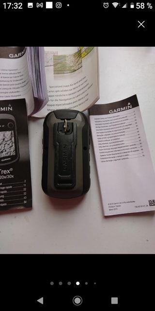 Gps garmin etrex 30x