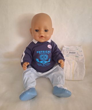 Muñeco Baby born Niño