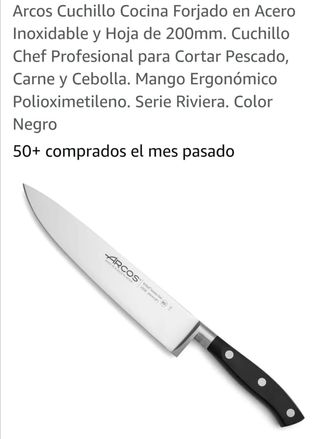 Cuchillo chef profesional