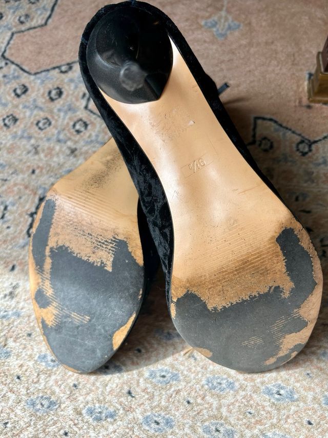 Zapatos alta costura Richard Tyler