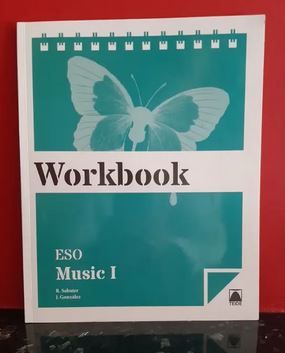 Musica cuaderno ejercicios workbook ESO en inglés