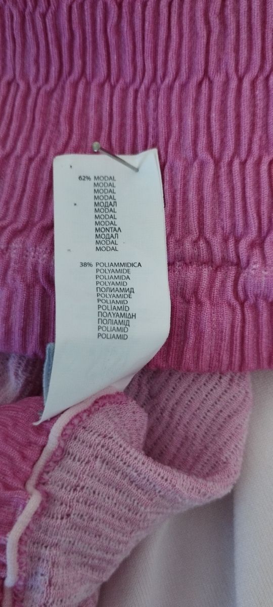 Abito lungo multicolore tg L