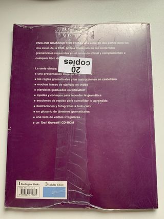 Libro "Inglés" de 1 de la Eso 