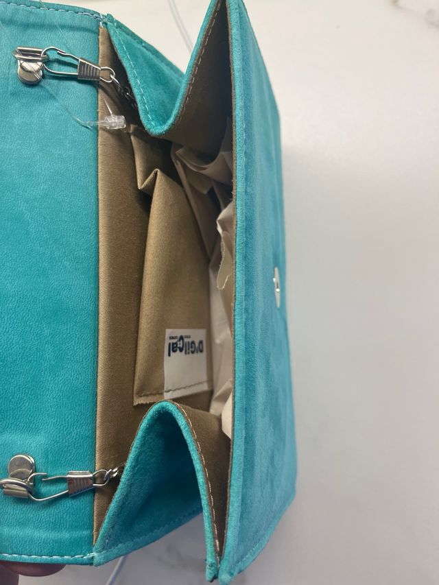 Bolso ante y piel