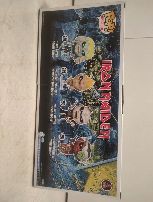 Funko Pop Iron Maiden 4 pack