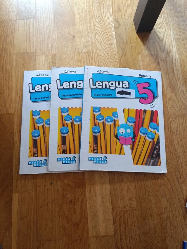 Libros lengua 5 primaria Anaya