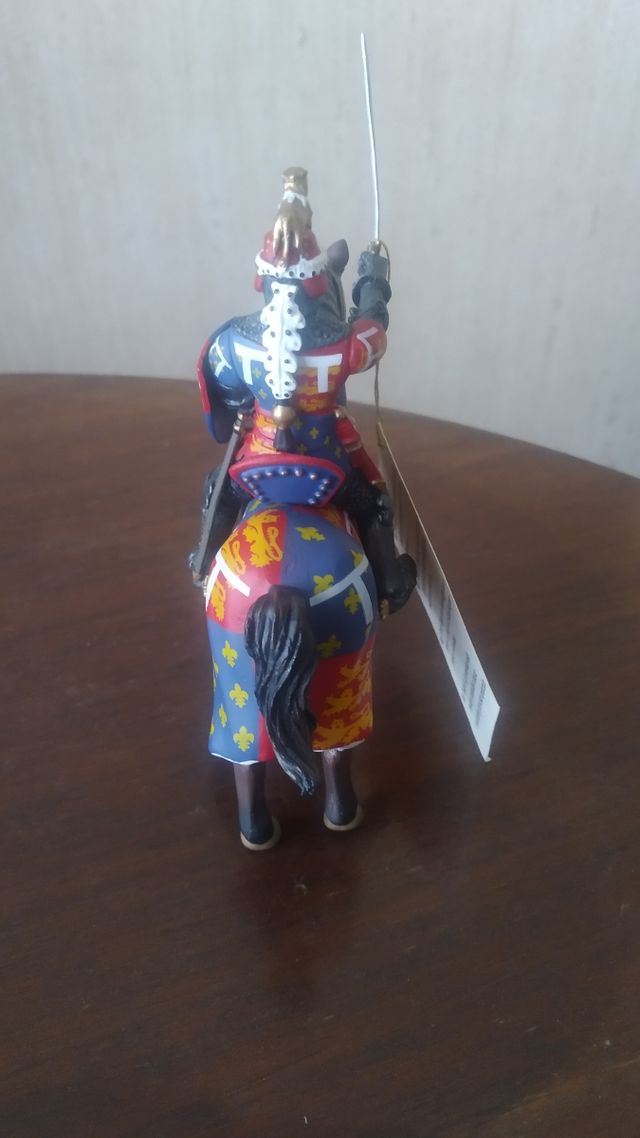 Jinete medieval de plomo