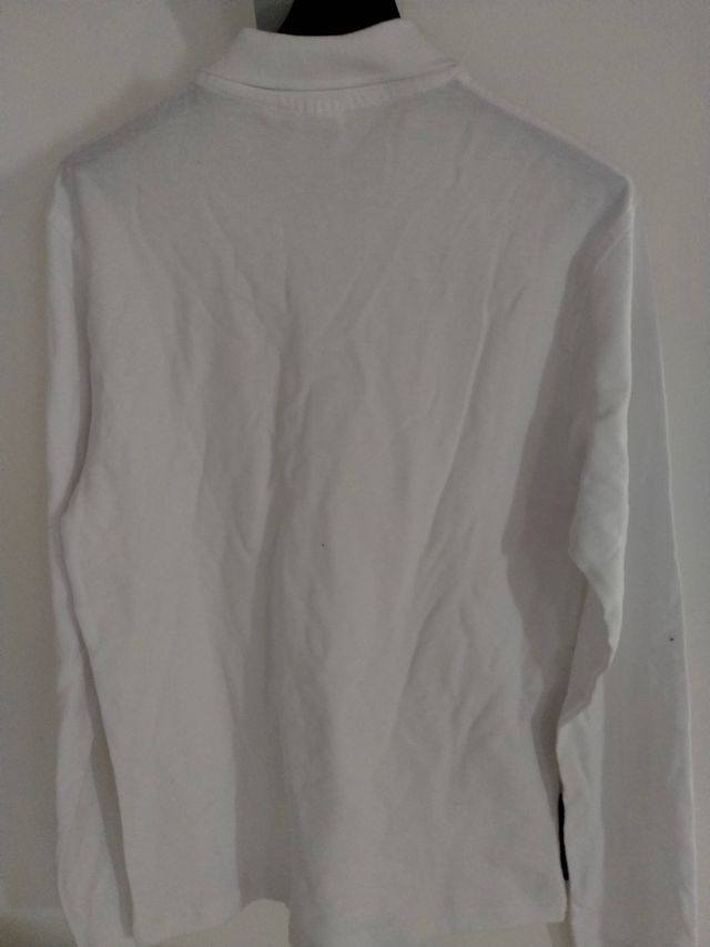 Polo manica lunga tg Xs bianca