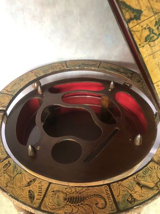 Mueble bar globo terraqueo