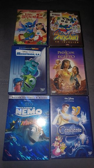 Películas DVD infantiles