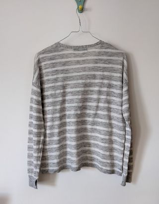 Jersey de punto fino rayas Mango