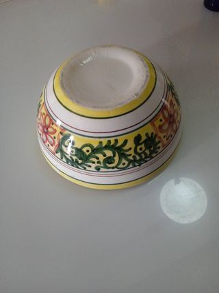 Cuenco cerámica artesana