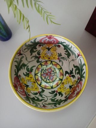 Cuenco cerámica artesana