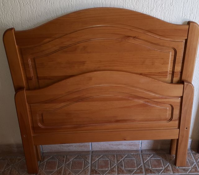 Cabecero y piecero cama individual