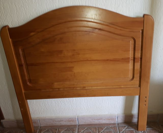 Cabecero y piecero cama individual