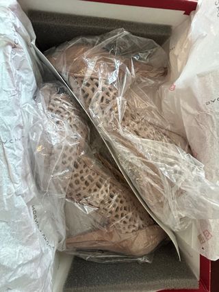 Zapatos de tacón ante nude Sacha London