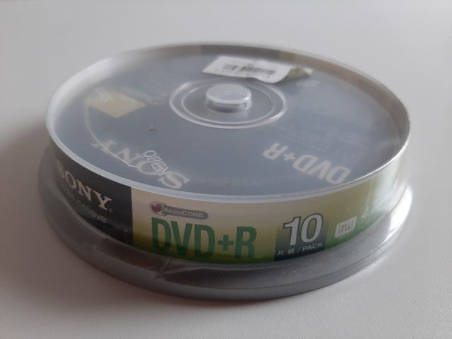 DVD+R SONY 1-16x, Campana 10