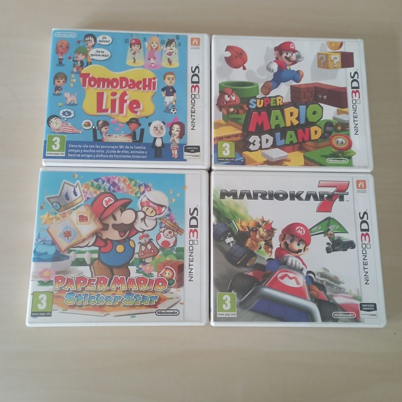 Imagen de Pack juegos 3ds Nintendo 