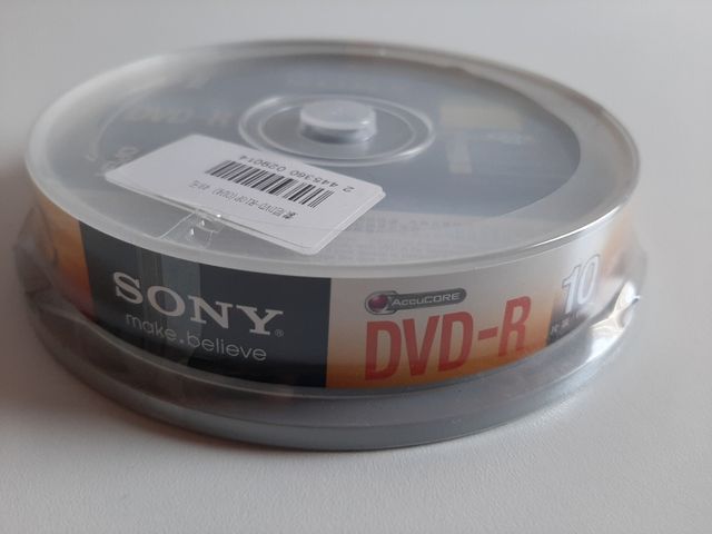 DVD-R SONY 1-16x, Campana 10